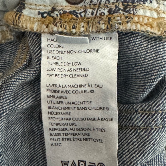 Anthropologie Pilcro and the Letterpress Mid-Rise Slim Boyfriend Jeans Size 25 - Picture 6 of 6
